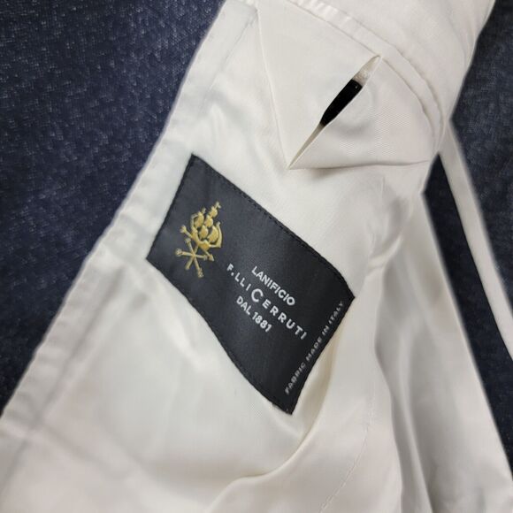 Todd Snyder Donegal Sutton Suit Jacket Sport Coat Blazer size 36S Blue NWT $698 - Picture 14 of 14